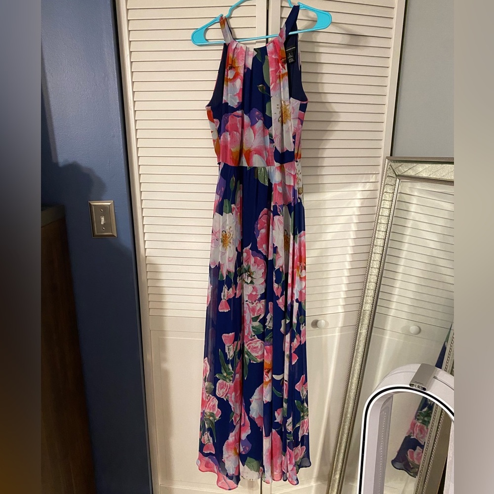 INC floral evening dress